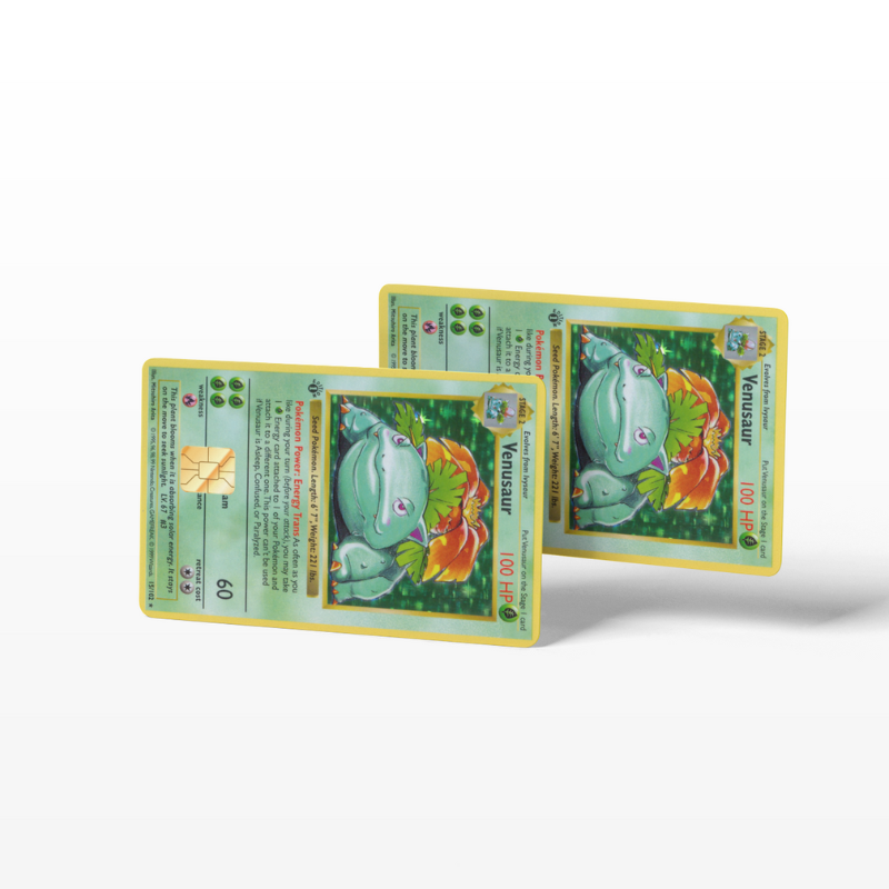 Pokemon Card Venusaur (Holographic) - Card Emblems Pokemon Card Venusaur (Holographic) - Card Emblems