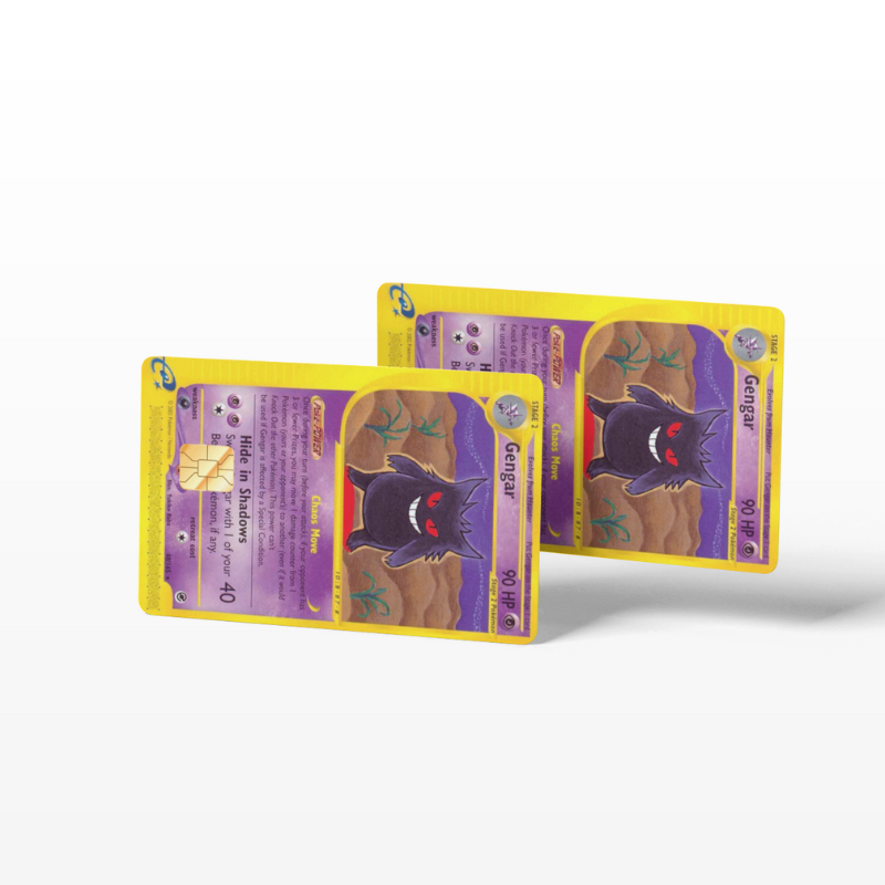 Pokemon Card Gengar (Holographic) - Card Emblems Pokemon Card Gengar (Holographic) - Card Emblems