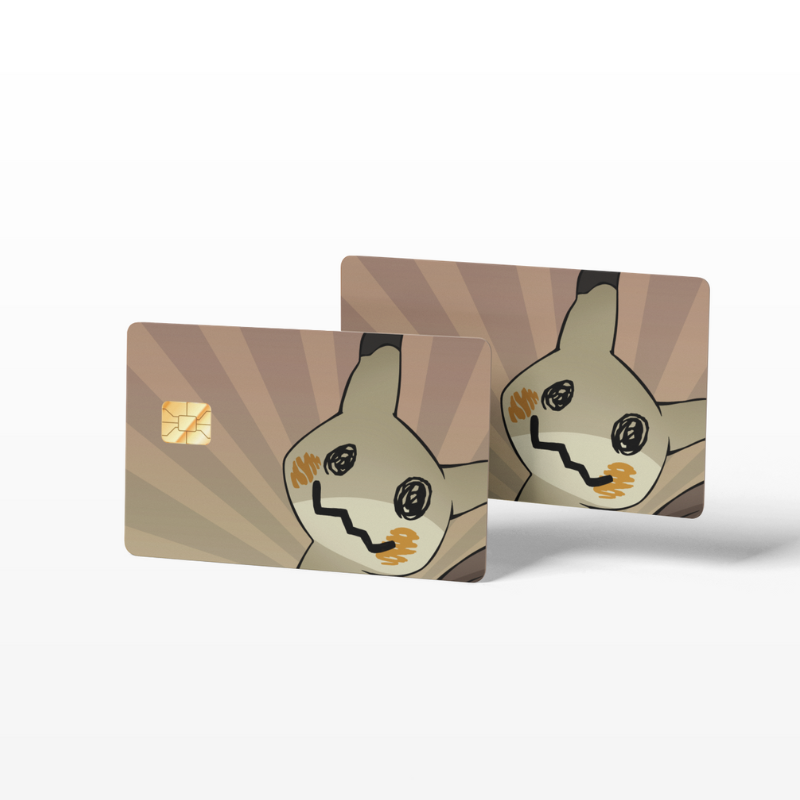 Peeking Mimikyu (Holographic) - Card Emblems