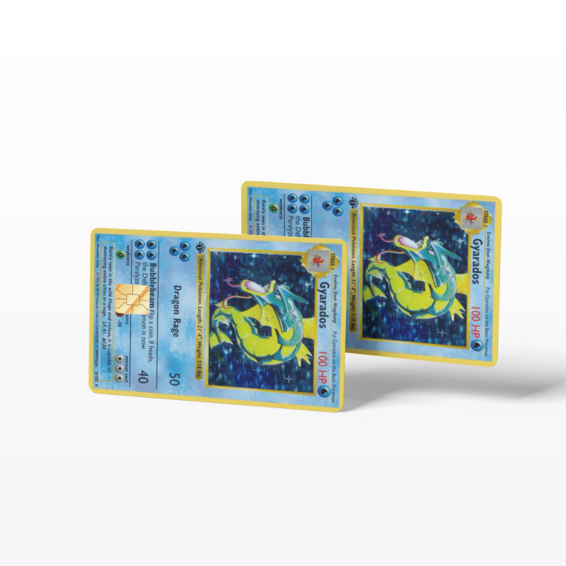 Pokemon Card Gyarados (Holographic) - Card Emblems Pokemon Card Gyarados (Holographic) - Card Emblems