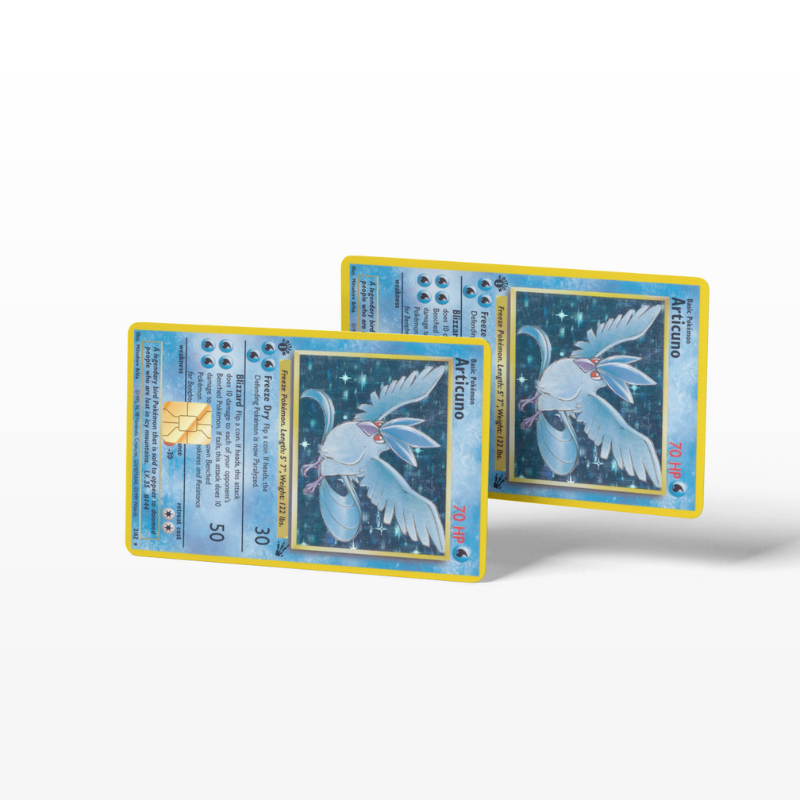 Pokemon Card Articuno (Holographic) - Card Emblems Pokemon Card Articuno (Holographic) - Card Emblems