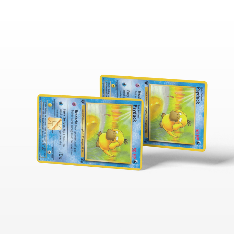 Pokemon Card Psyduck (Holographic) - Card Emblems Pokemon Card Psyduck (Holographic) - Card Emblems