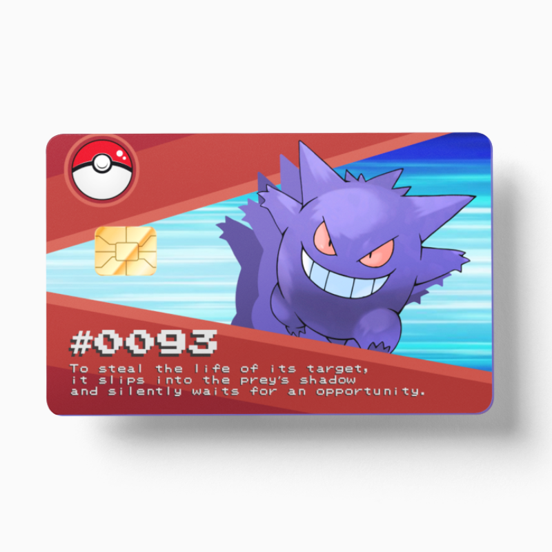 gengar holographic card 0093 Gengar (Holographic)