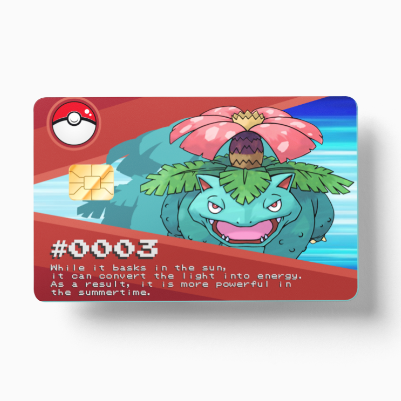 0003 Venusaur (Holographic) - Card Emblems 0003 Venusaur (Holographic) - Card Emblems