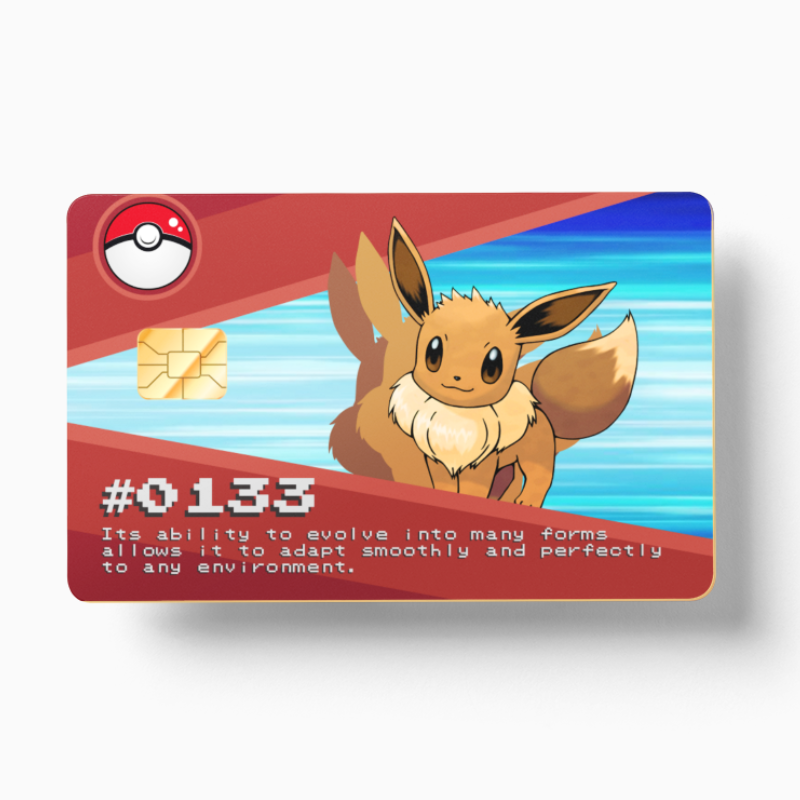 0133 Eevee (Holographic) - Card Emblems 0133 Eevee (Holographic) - Card Emblems