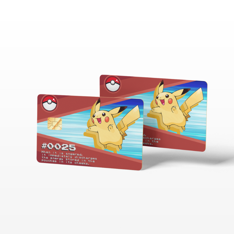 0025 Pikachu (Holographic) - Card Emblems 0025 Pikachu (Holographic) - Card Emblems